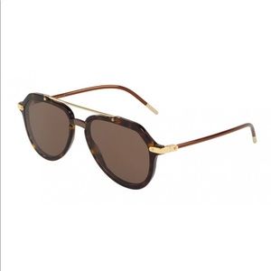 Dolce & Gabbana 4330 F Brown Unisex Sunglasses
